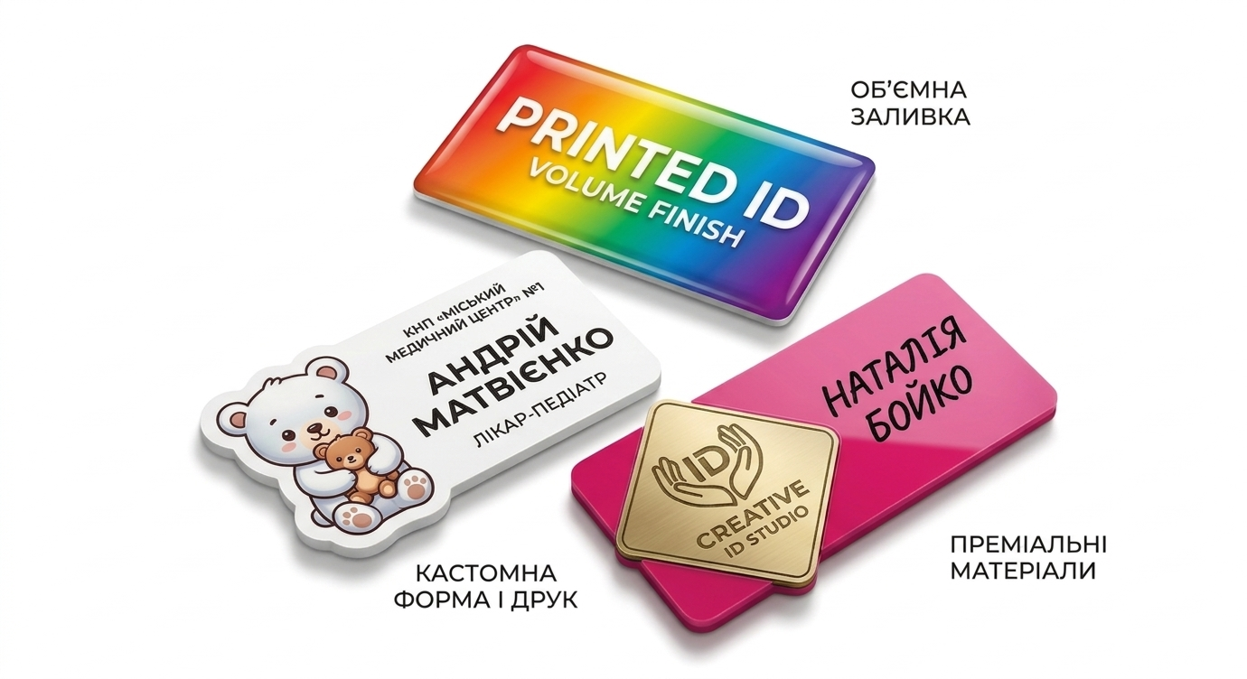 Именные бейджи